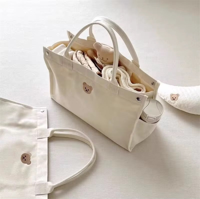 Josie Canvas Maternity Bag