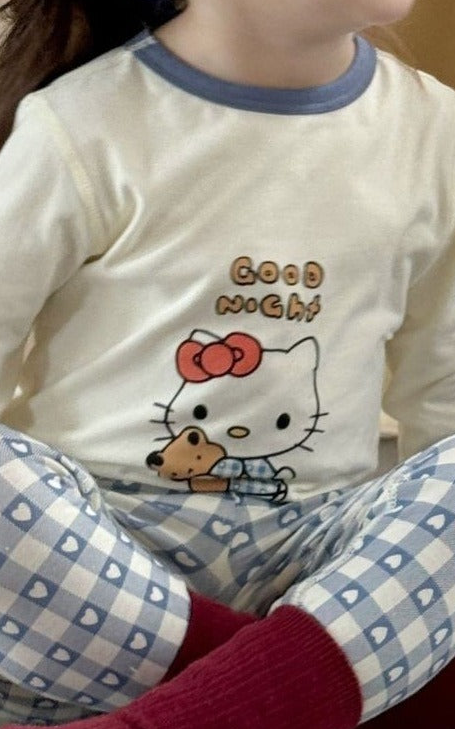 Check heart sleepwear