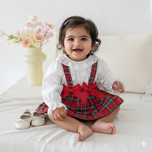 Suza bow suspender set