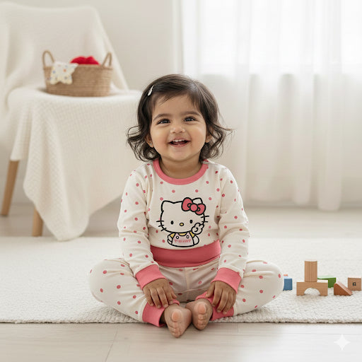 Cute kitty sleepwear