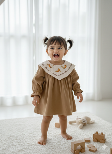 Walnut dress