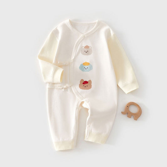 Tie knot romper (unisex )