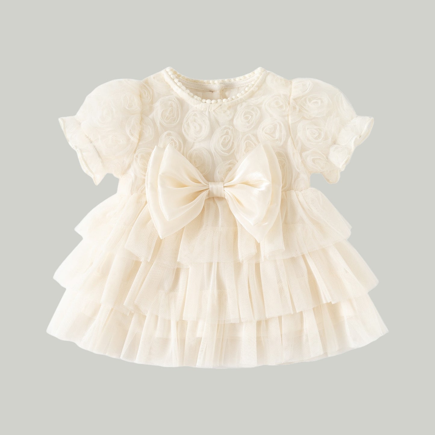 Rosley bow tulle dress