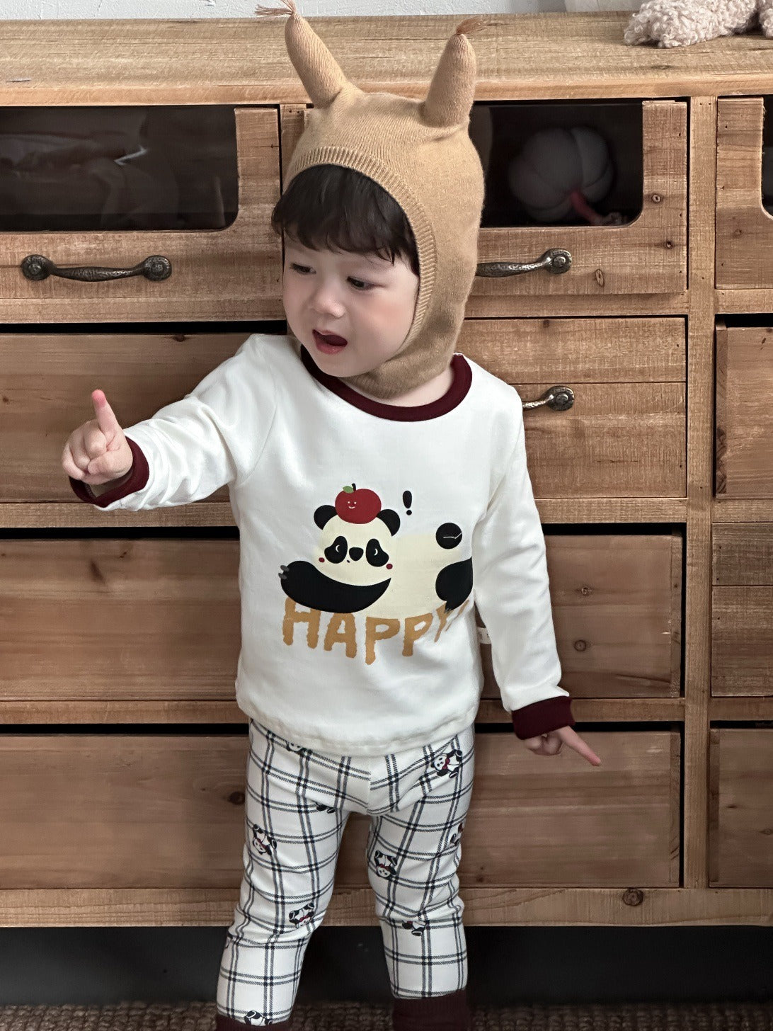 Happy panda sleepwear (unisex )