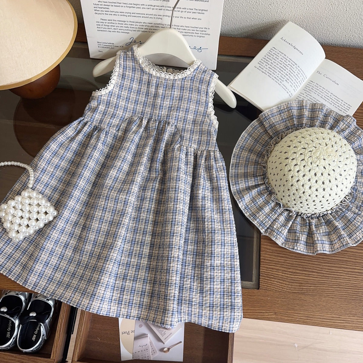 Cline check Dress