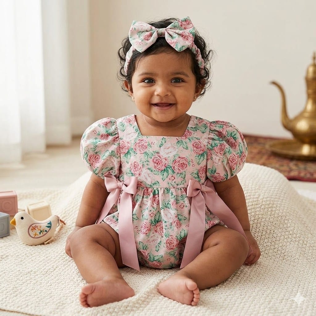 Ece printed romper
