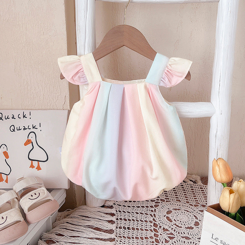 Kitty bow romper