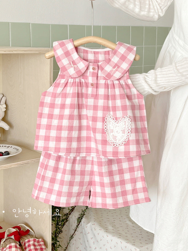Loop checkered co-ord set