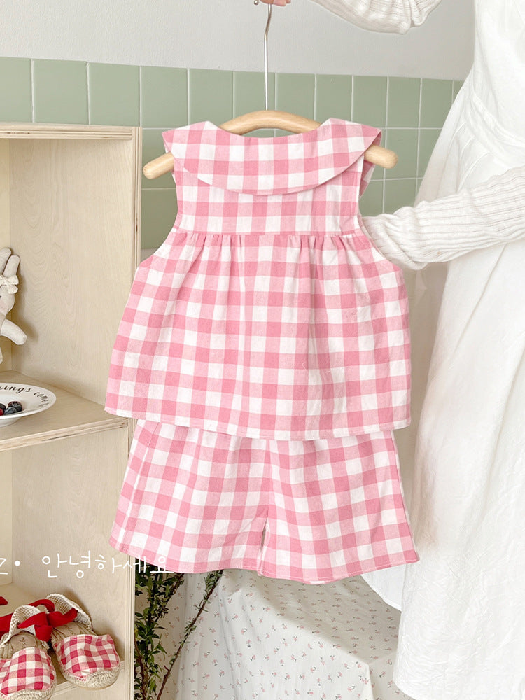 Loop checkered co-ord set