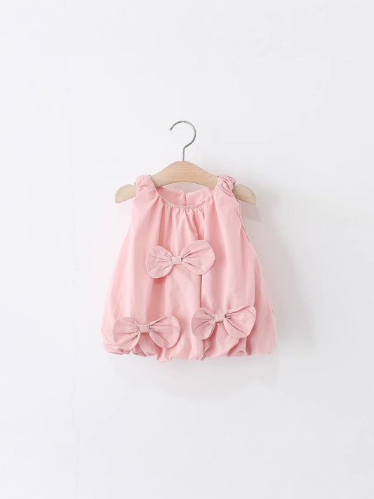 Bumble bow romper