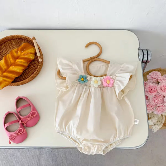 Dilek flower romper