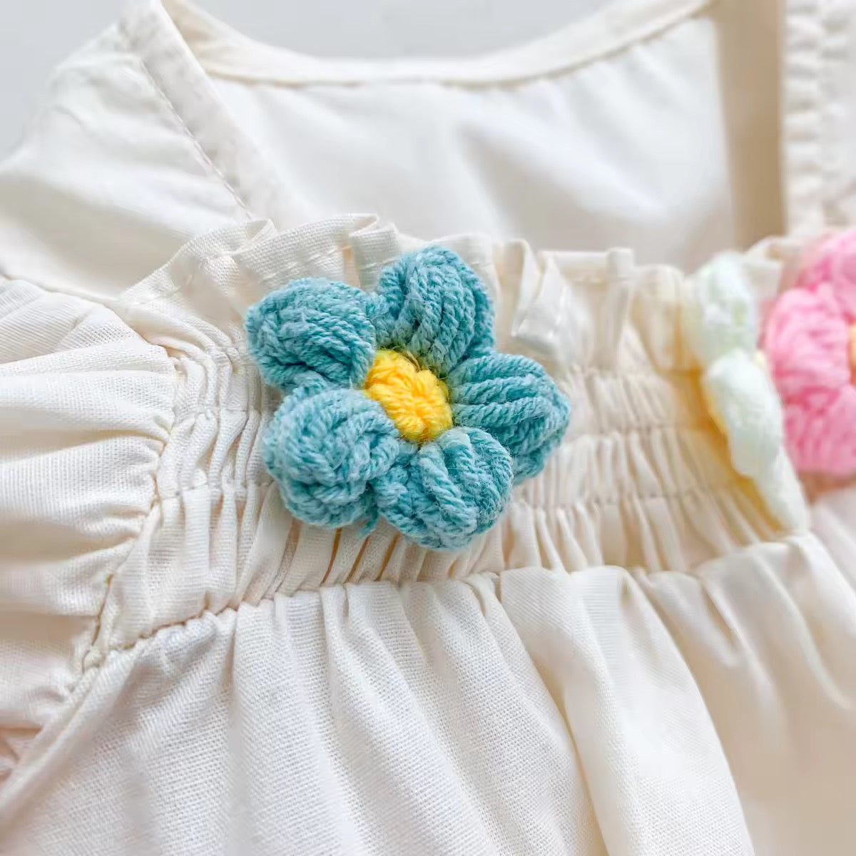 Dilek flower romper
