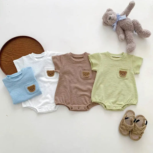 Pocket Bear romper