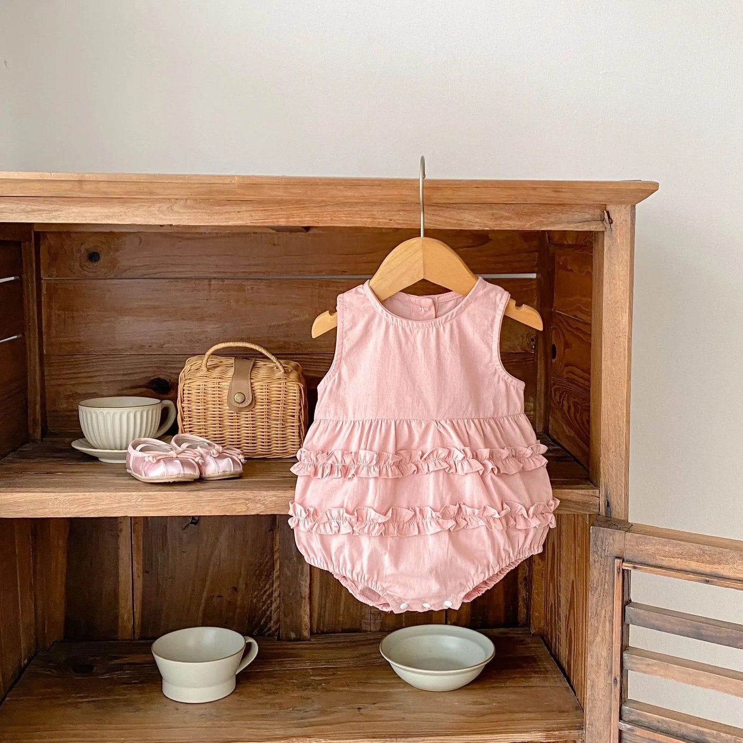 Isla ruffle romper