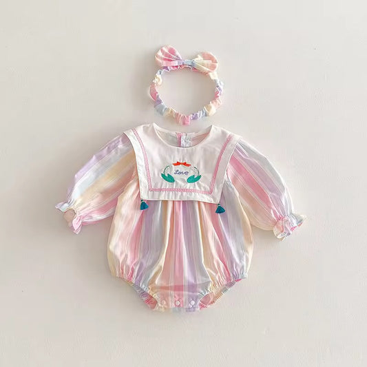 Zora printed romper