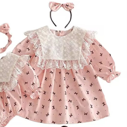Musa bow Dress